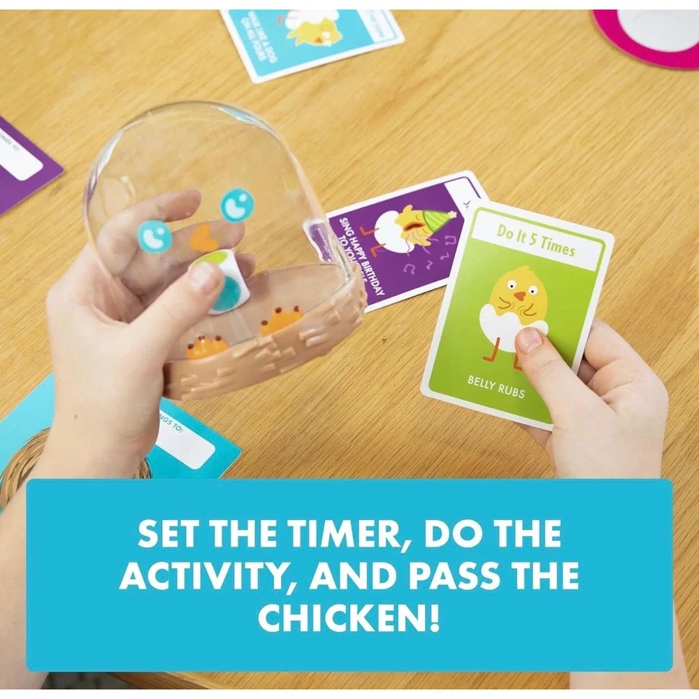 Exploding Kittens Hurry Up Chicken Butt Active Kids Family Game Ages 4+ NEW